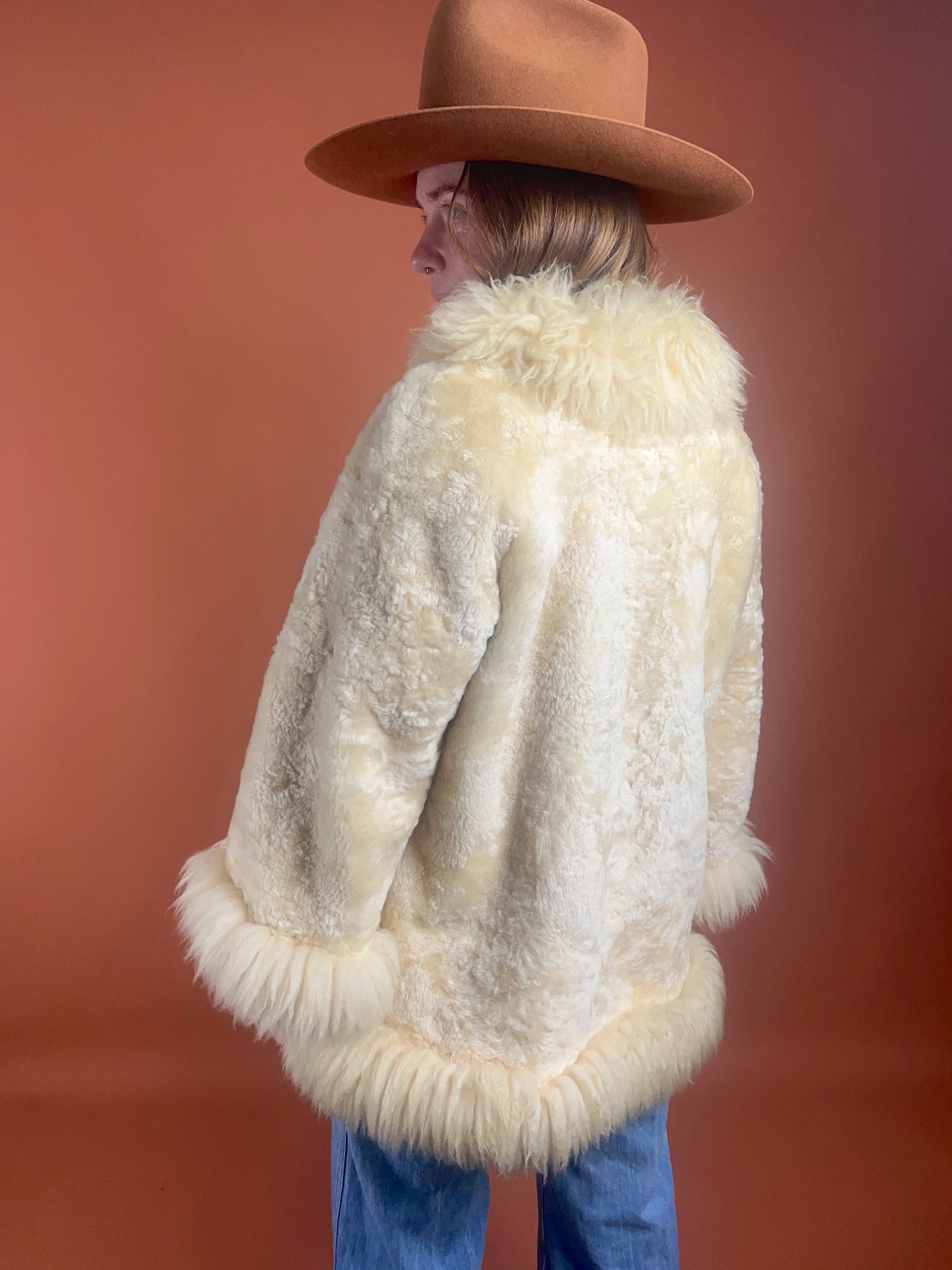 VTG 60's/70's Shearling New Zealand Made Jacket 12-14