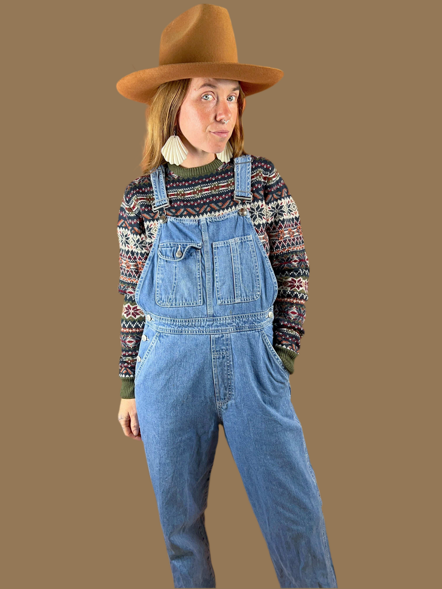 VTG 90's Denim Overalls 10