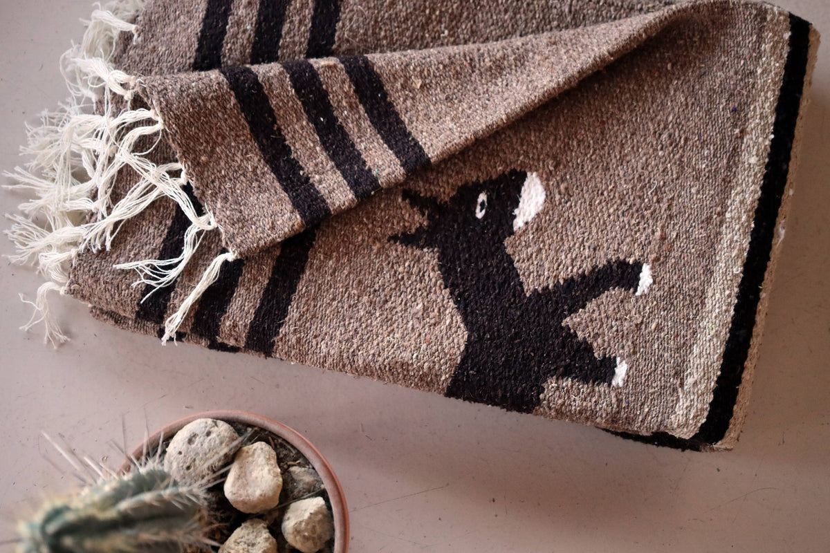 TRIBE & TRUE Burro Trails Handwoven Blanket