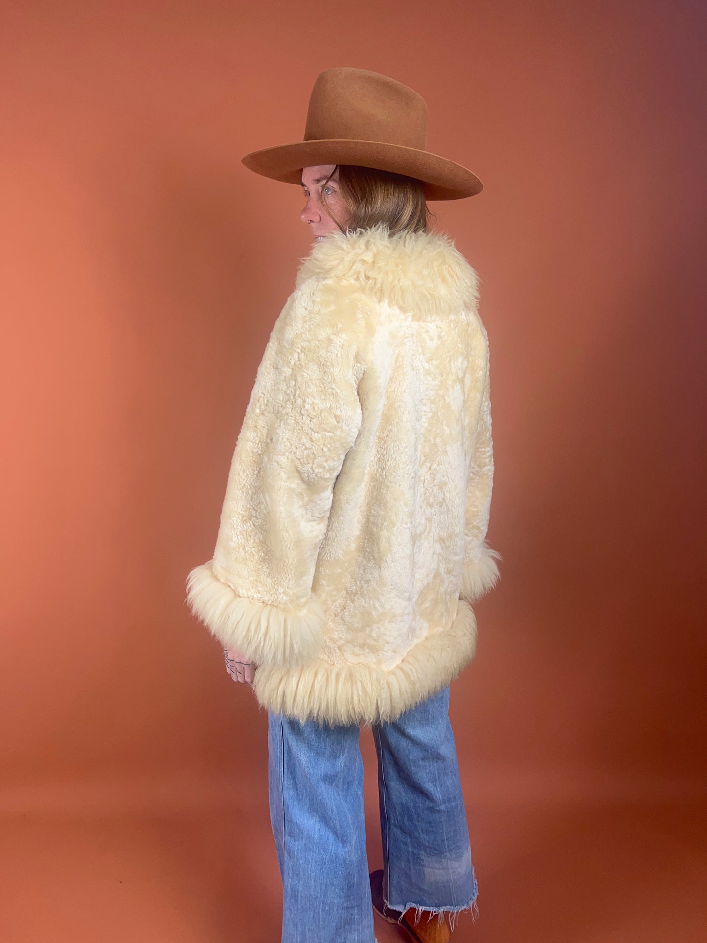 VTG 60's/70's Shearling New Zealand Made Jacket 12-14