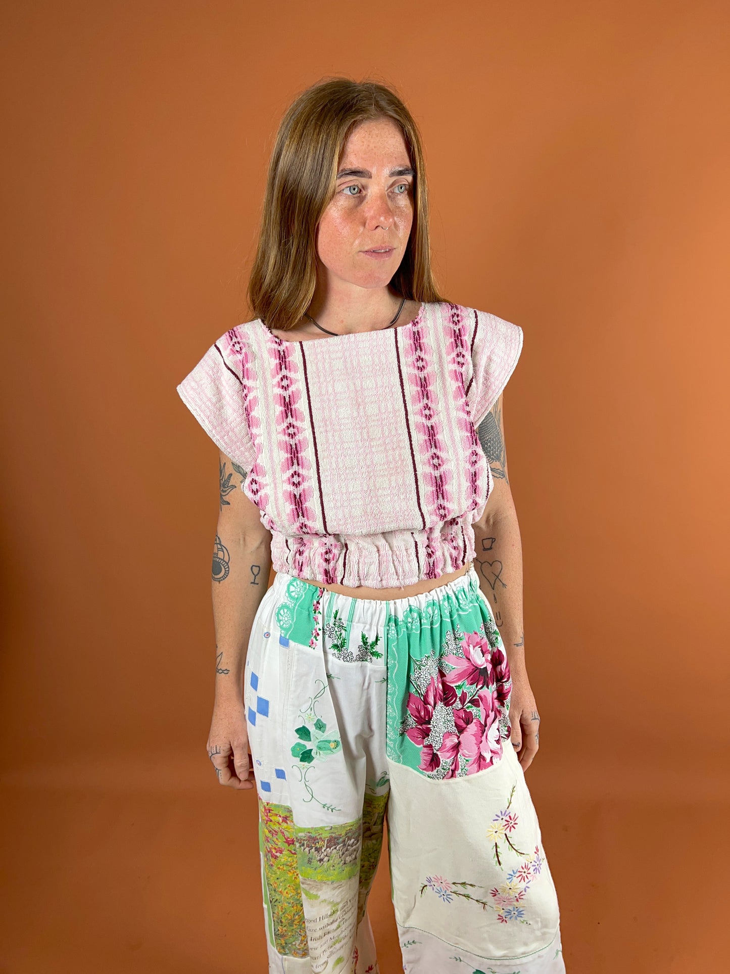 SECOND LOVE SLOW FASHION Vintage Towel Top 6-12