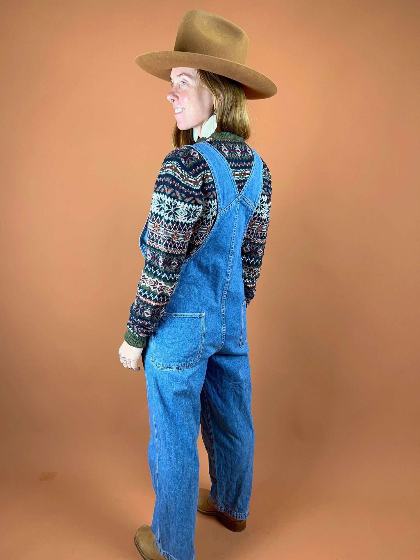 VTG 90's Denim Overalls 10