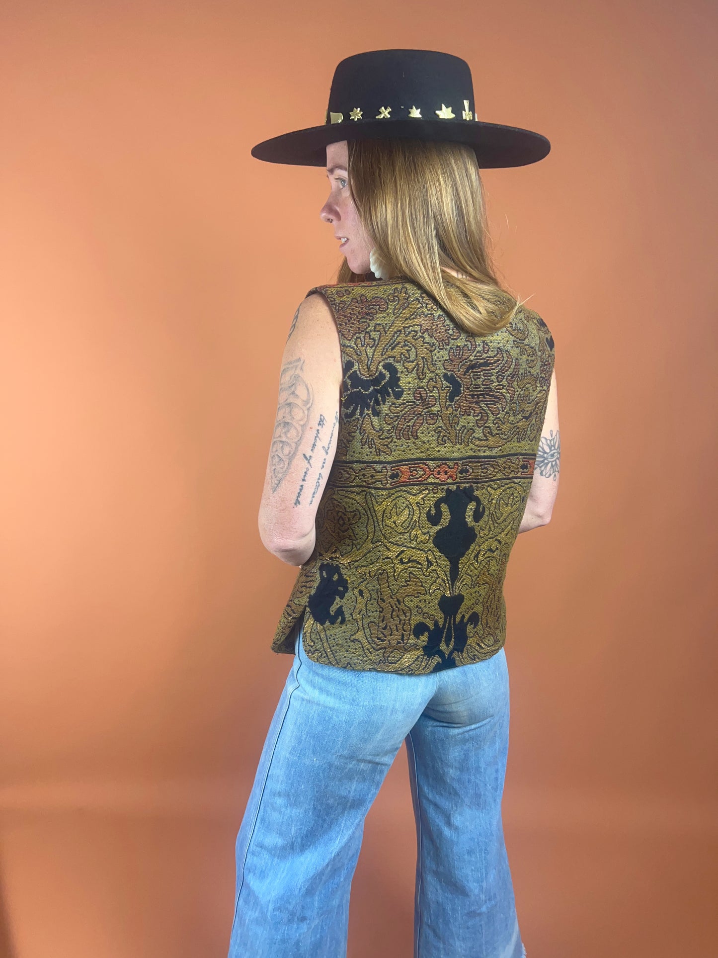 VTG 70's Tapestry Vest 12