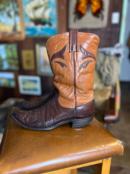 VINTAGE 50's Cowboy Boots 10.5/41