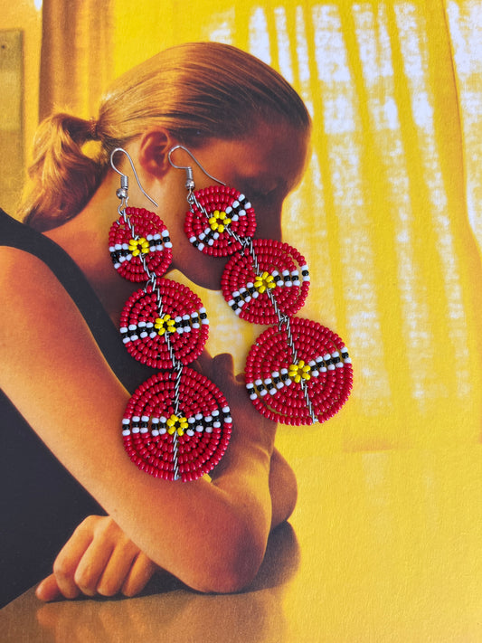 HANDMADE Maasai Earrings