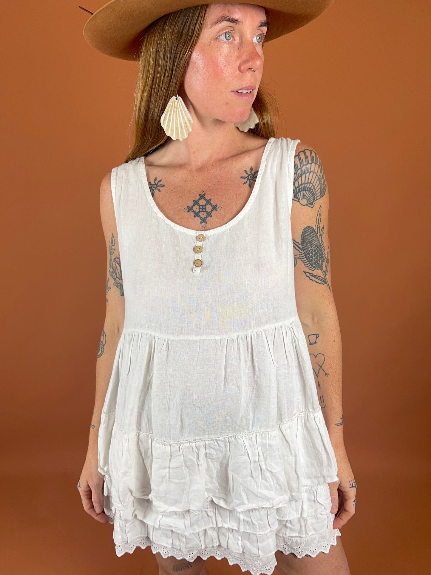 VINTAGE 60s Micro Mini Dress 12-14