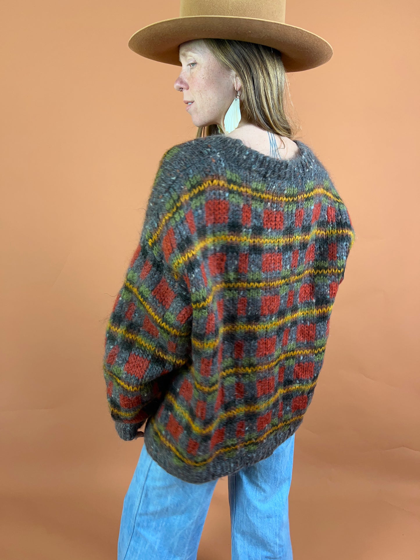VINTAGE 80’s Cardigan 14-16