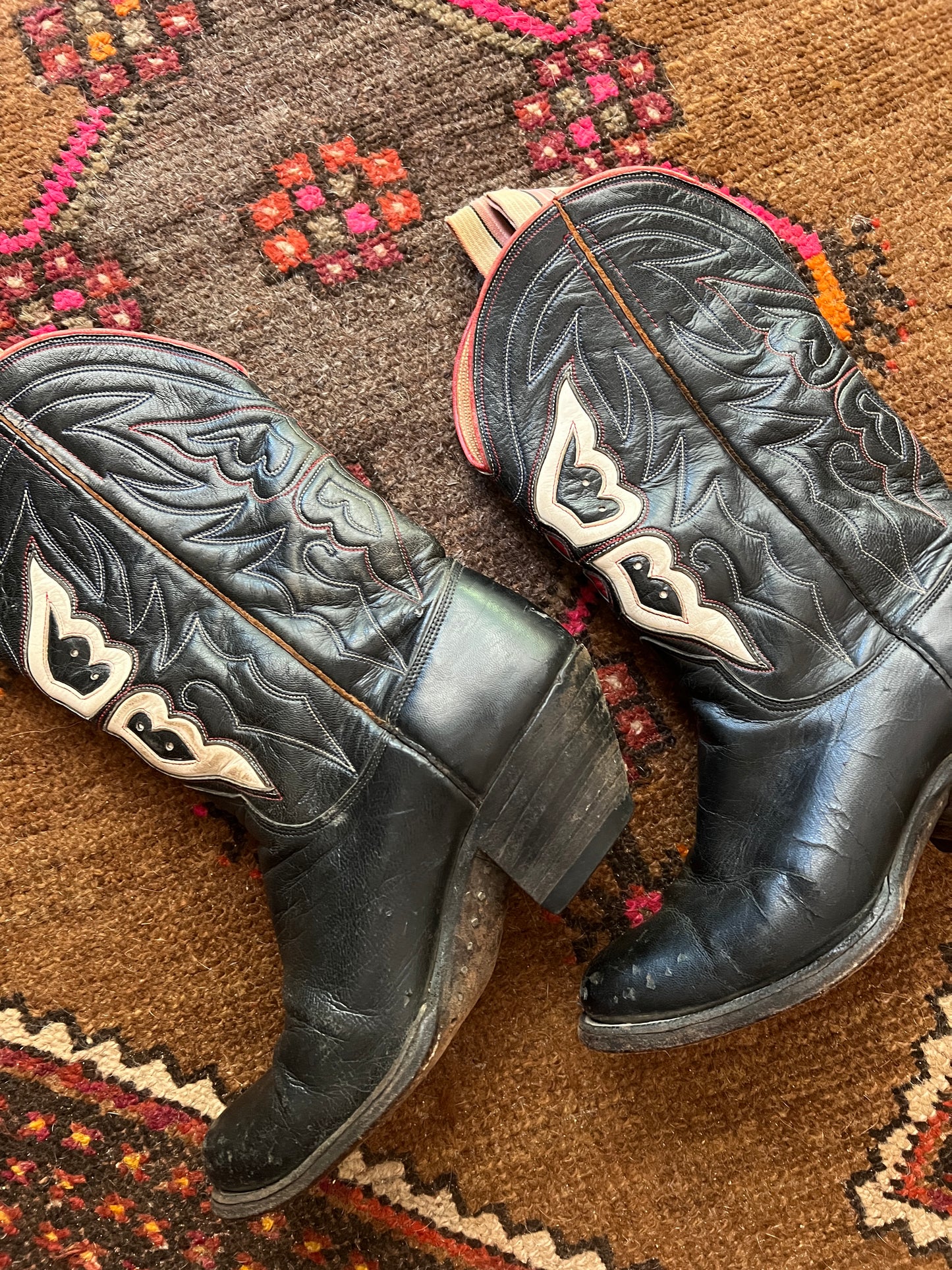 VINTAGE Seiberling Cowboy Boots 38/7.5