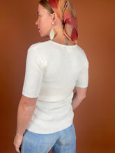 Load image into Gallery viewer, VTG 80&#39;s/90&#39;s Ribbed Ribbed T-shirt 10