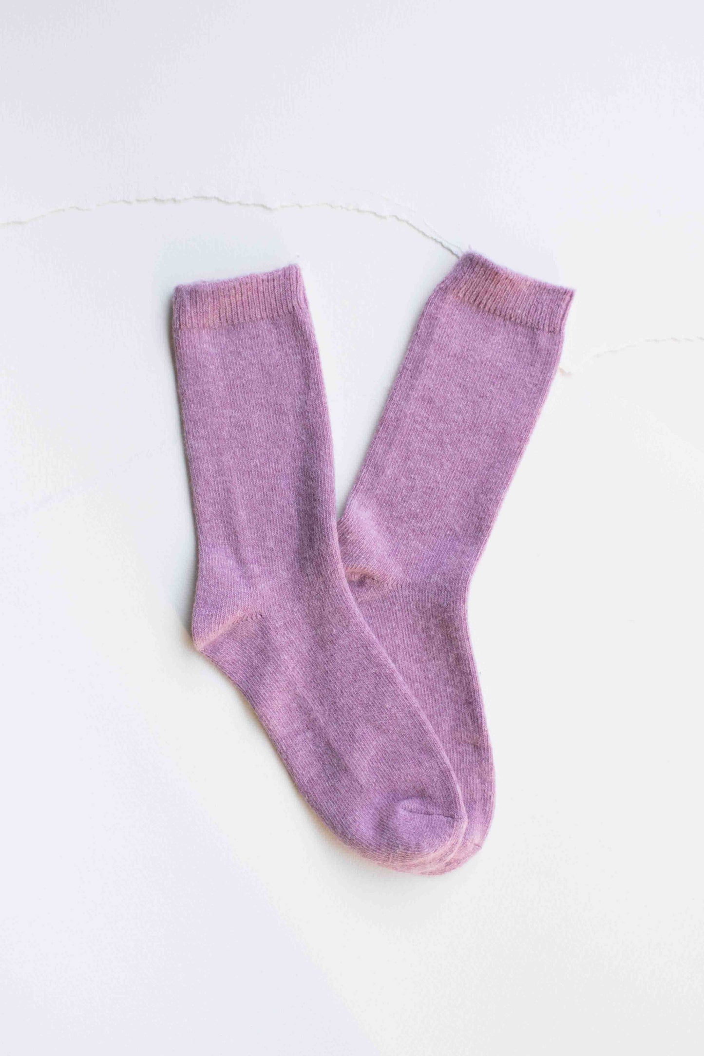 TIEPOLOGY Winter Socks: Lilac