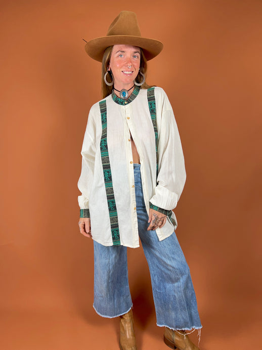 VTG 70's/80's Cotton Ecuador Shirt 16