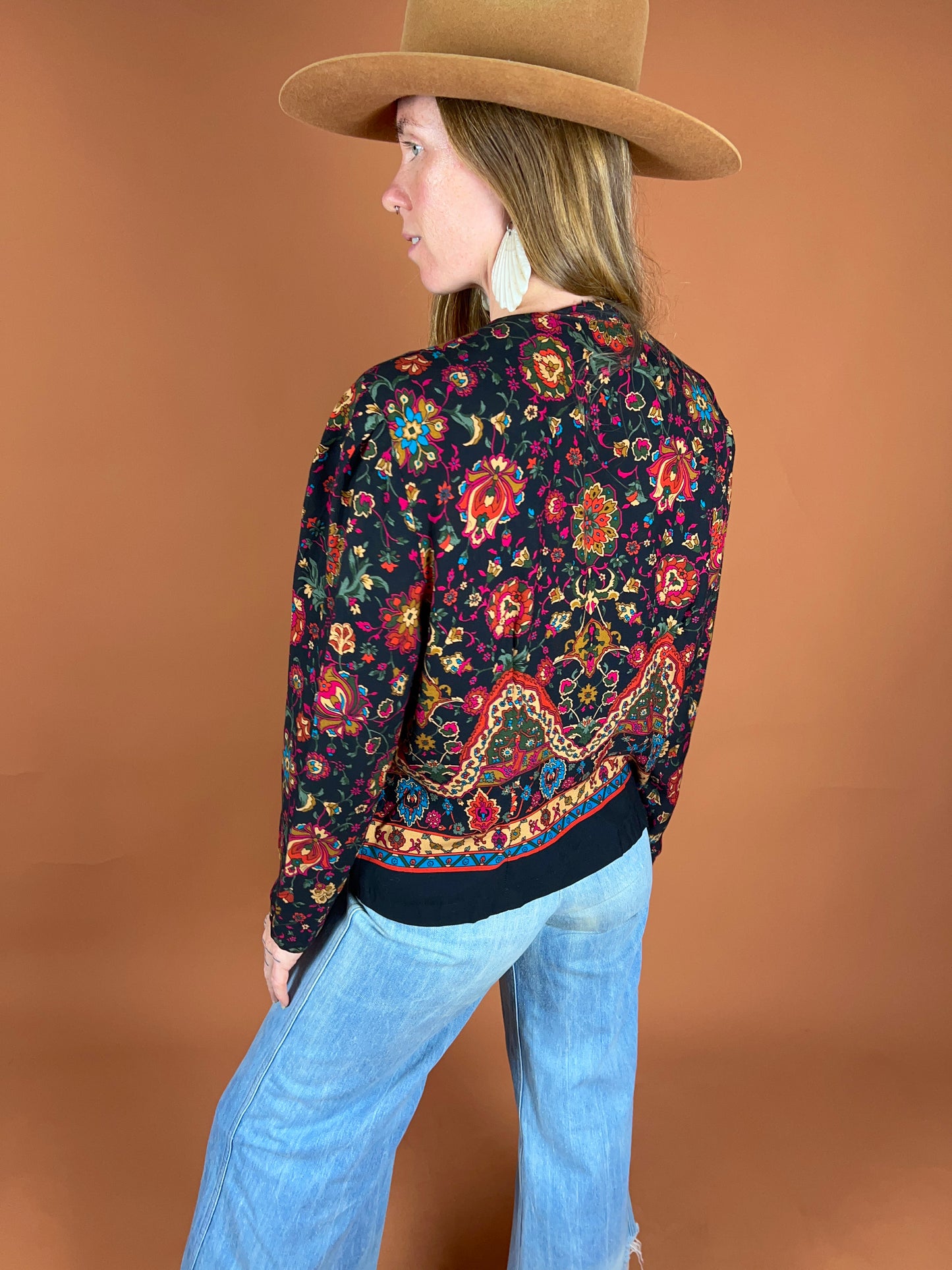 Vintage 70's Floral Shirt 12