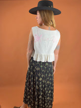 Load image into Gallery viewer, SECOND SHINE SLOW FASHION Tie Front Blouse 12-14