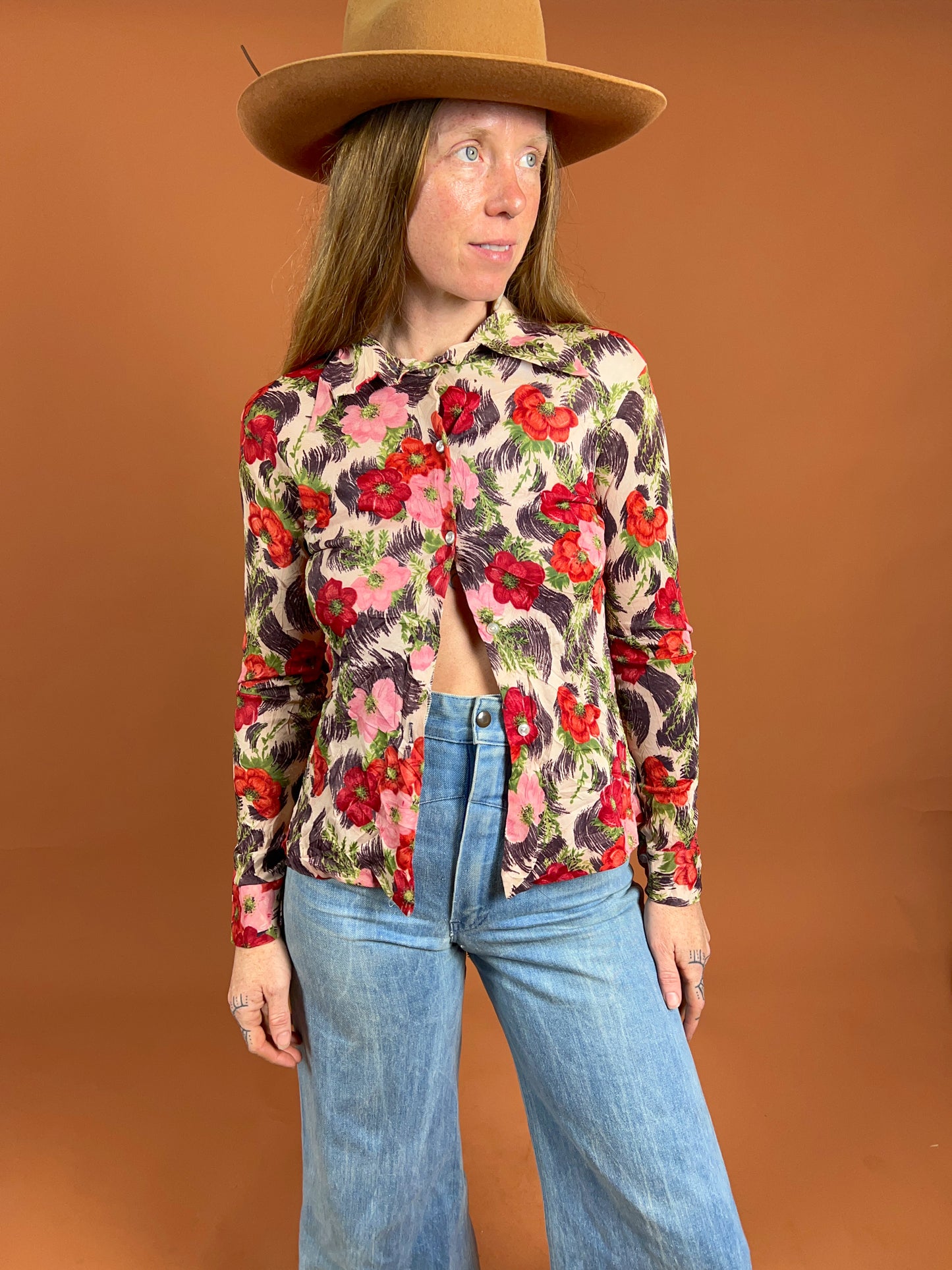 VINTAGE 60’s USA Dagger Collar Shirt 6