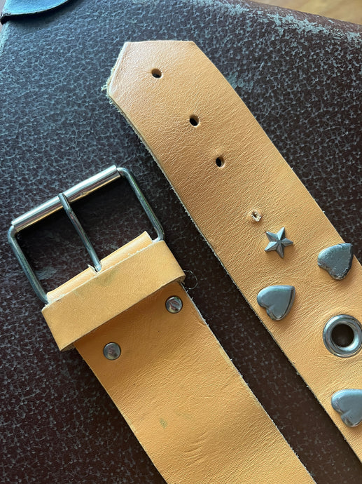 VTG 70's Spanish Leather Belt 8