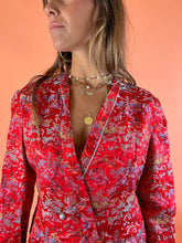 Load image into Gallery viewer, VTG 70&#39;s Chinese Brocade Silk Jacket 10
