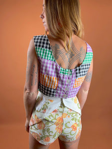 SECOND SHINE SLOW FASHION Button Blouse 14-16