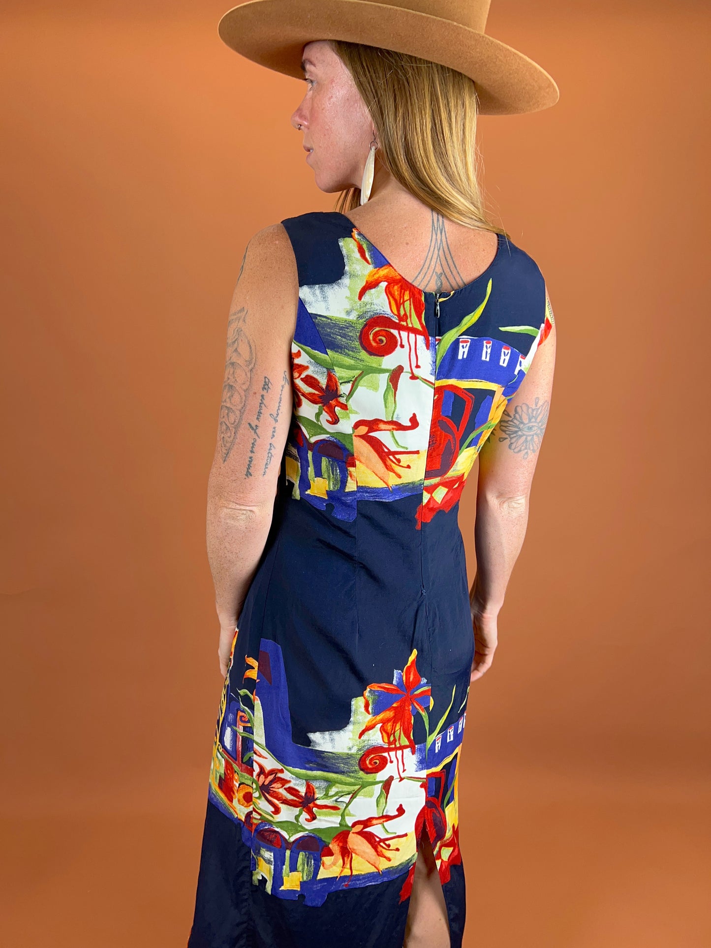 VINTAGE 90's Maxi Dress 10