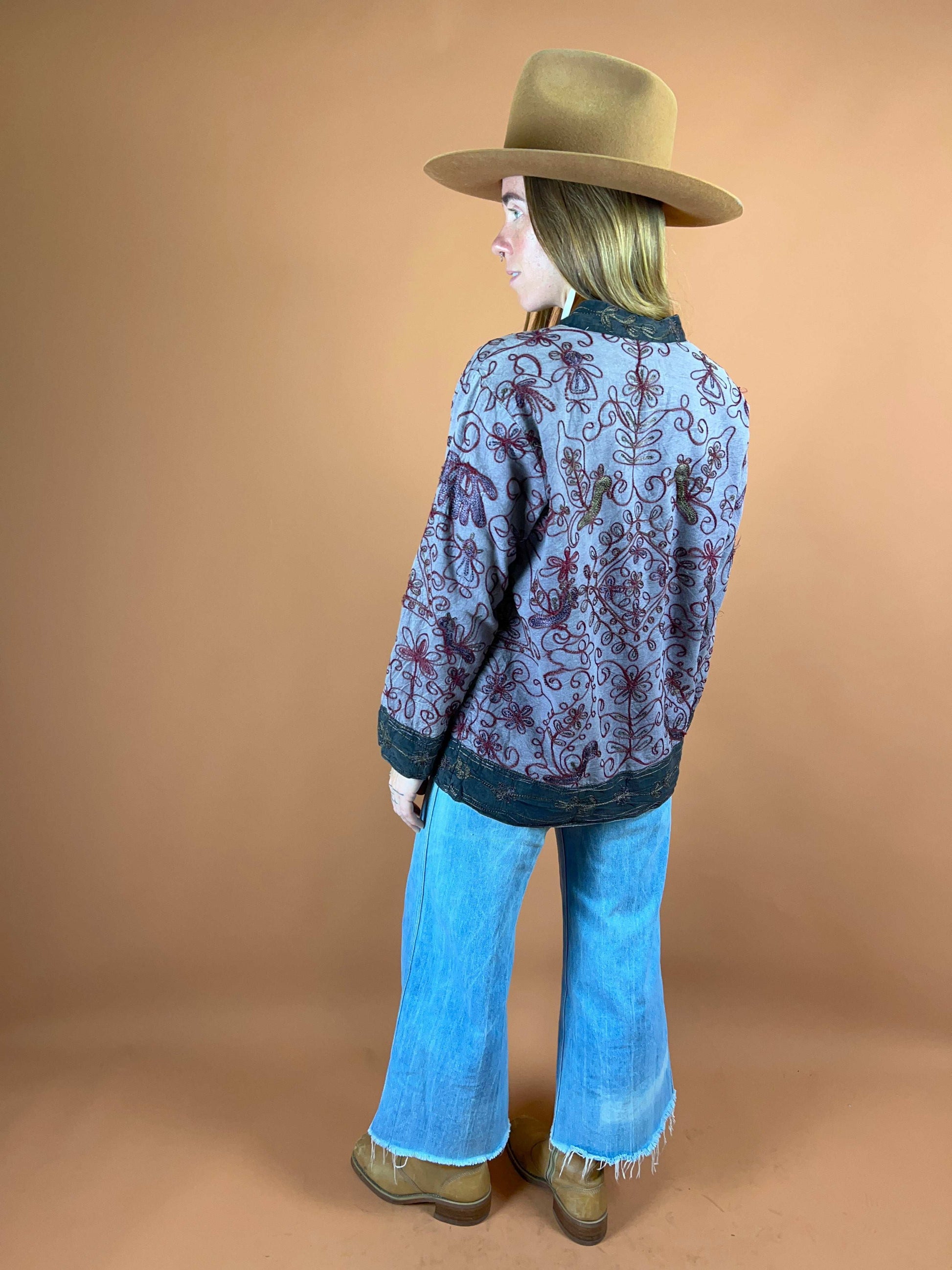 VTG 80's/90's Embroidered Cotton Jacket 12