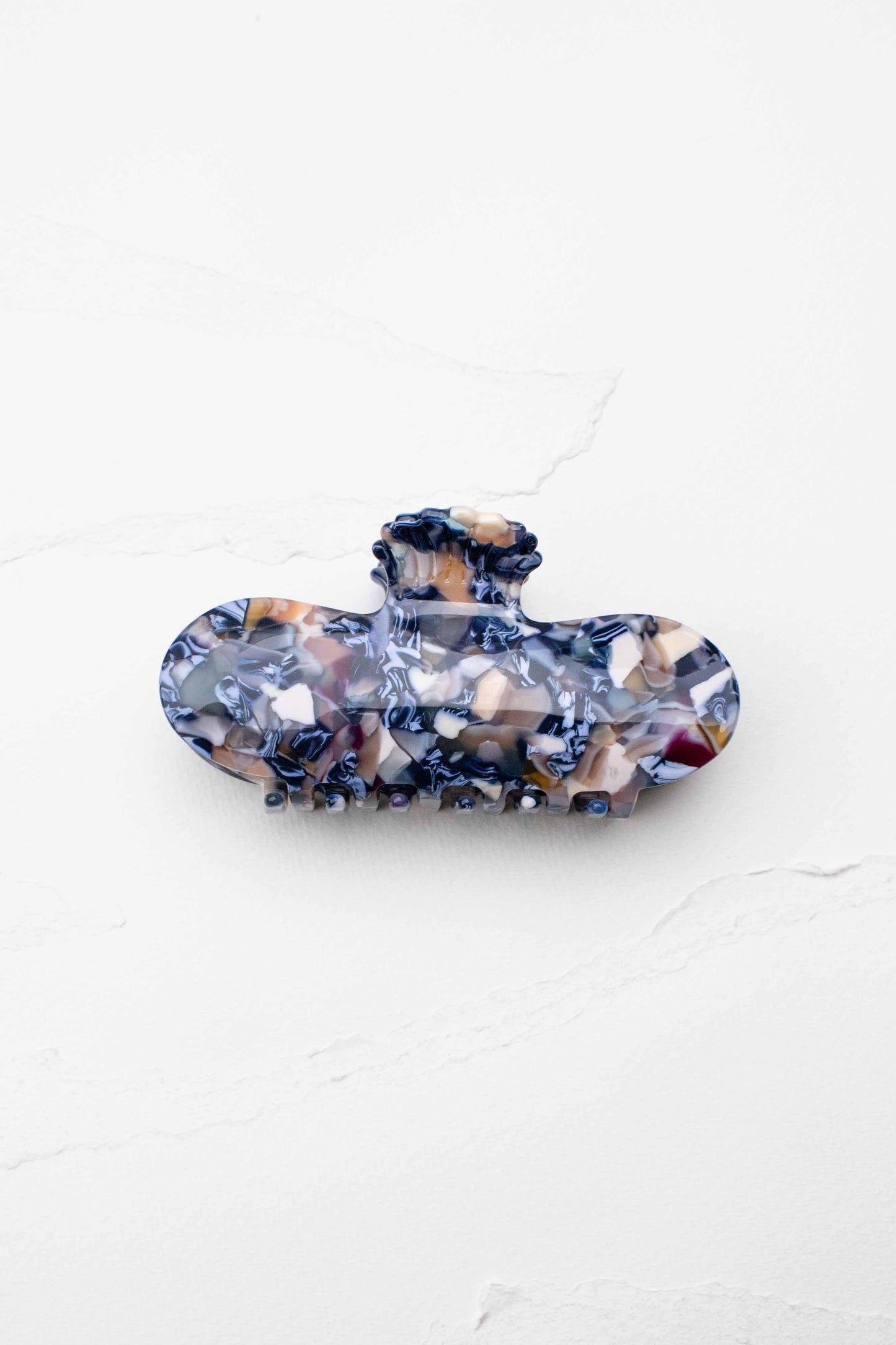 TIPOLOGY Antique Golden Harvest Hair Claw Clip: Blue Moon