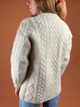 Load image into Gallery viewer, VTG 80’s Australian Wool Fisherman Knit Jumper 8-10