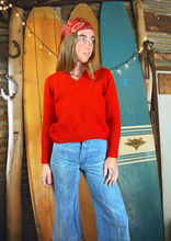 Load image into Gallery viewer, VTG 70&#39;s Wool Knit Jumper 6-8