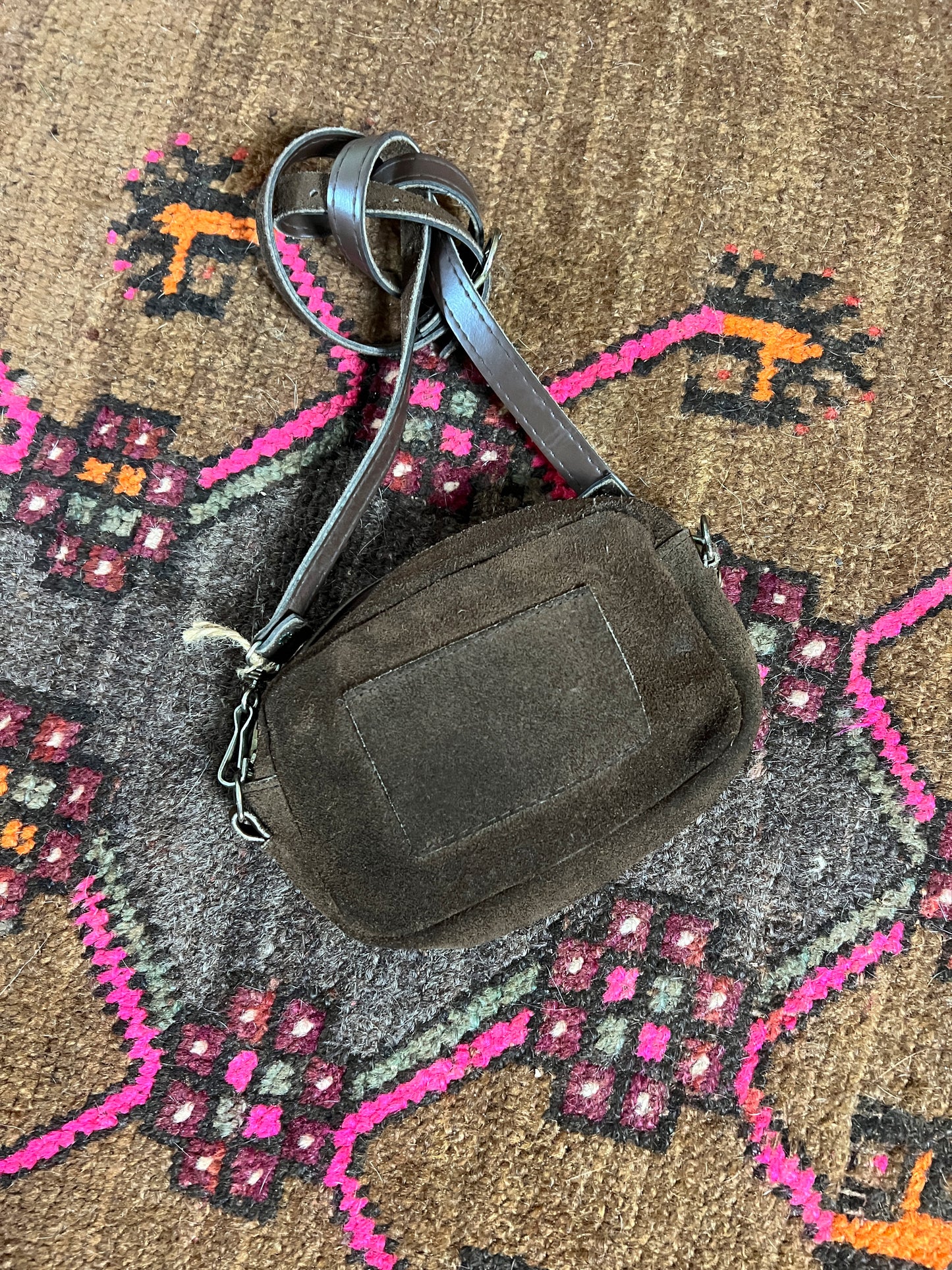VINTAGE 70’s/80’s Cowhide & Suede Bum Bag