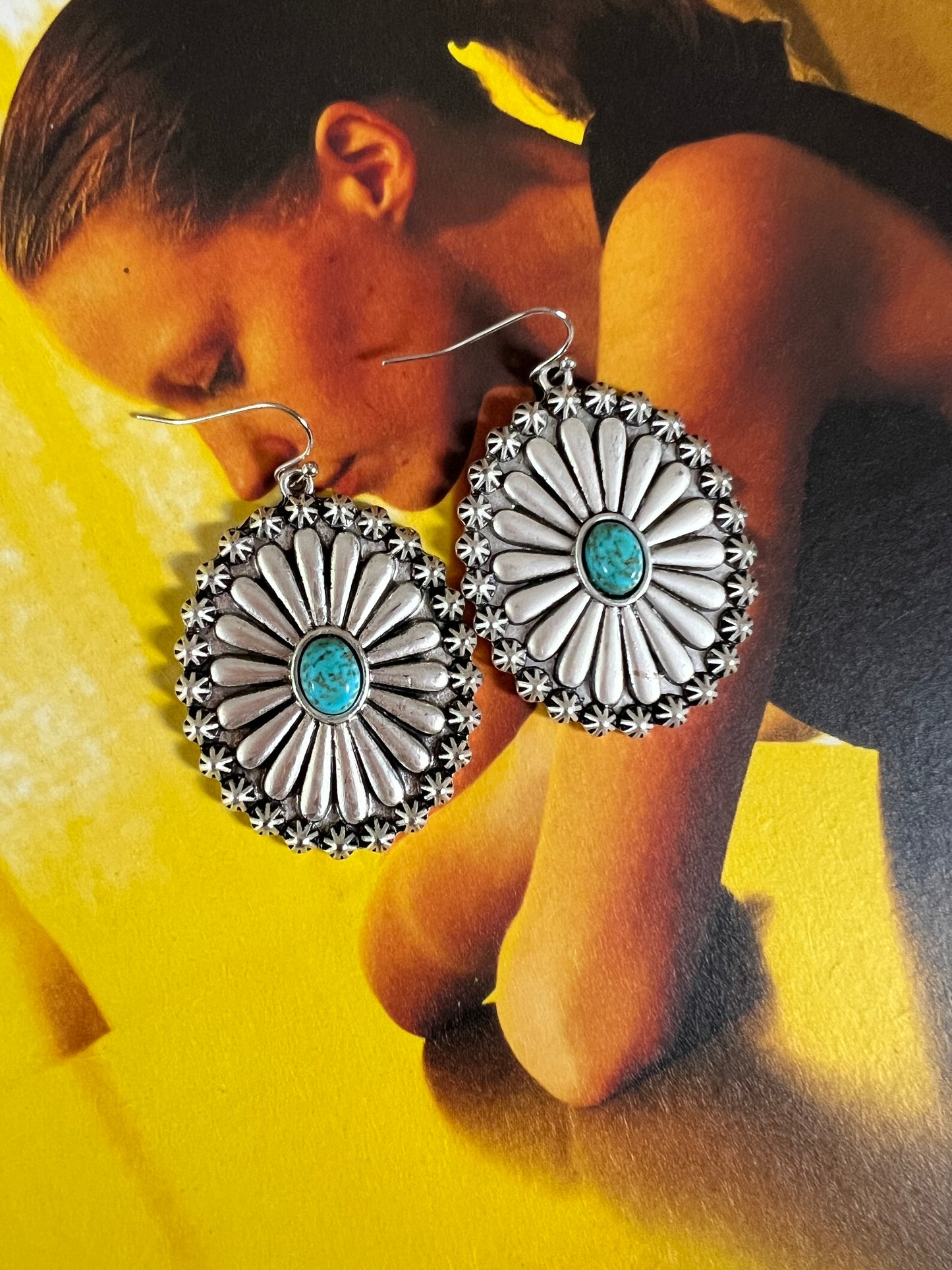ISAC Bohemian Concho Earrings