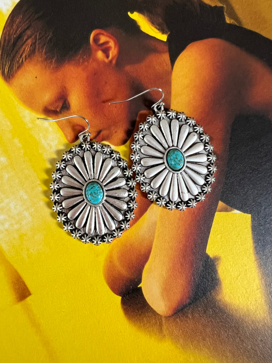 ISAC Bohemian Concho Earrings