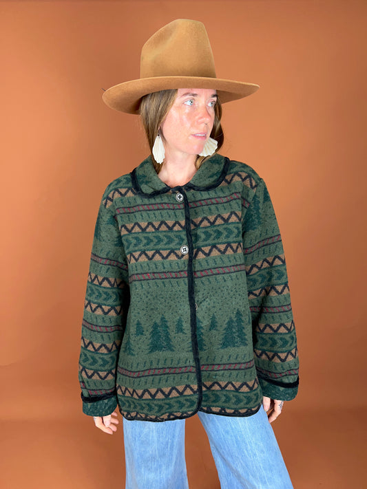 VINTAGE 70's Wool Jacket 16