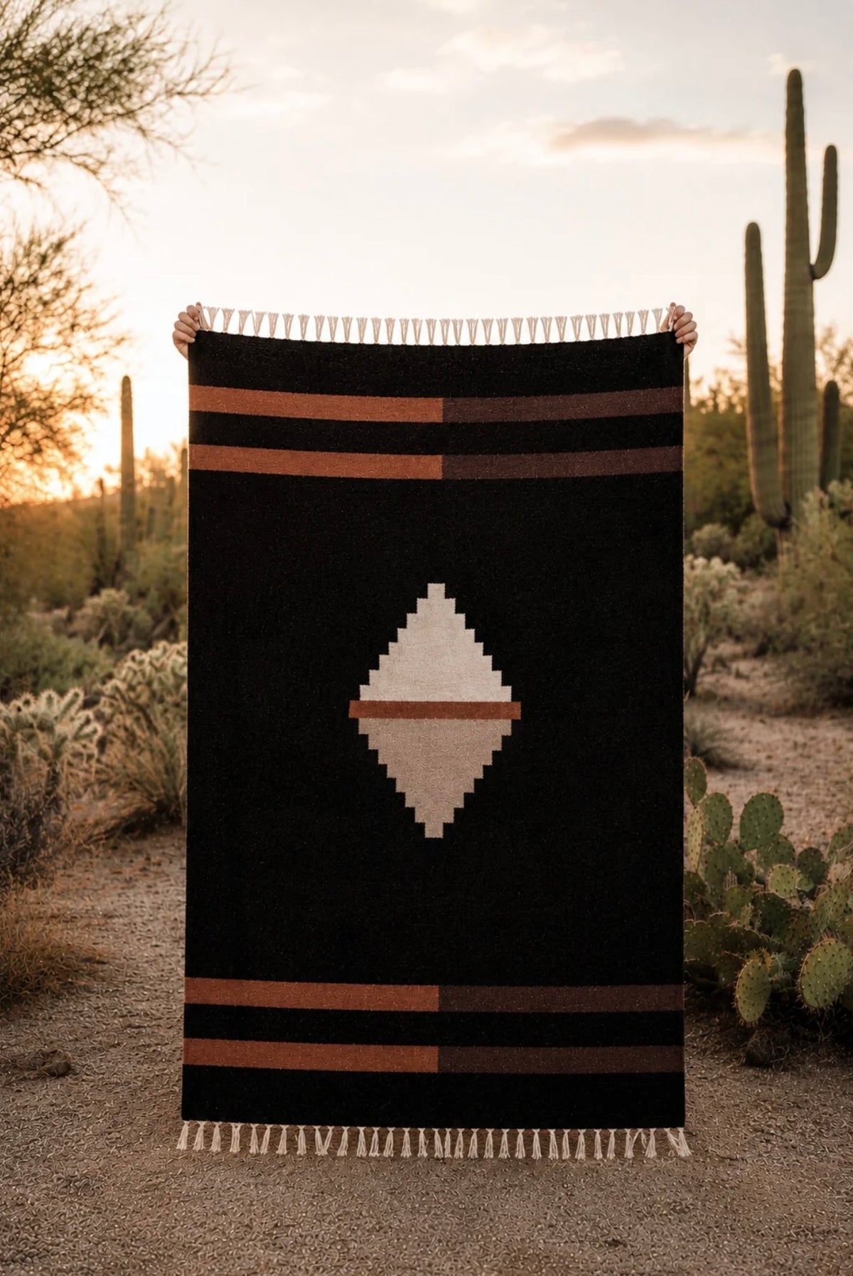 TRIBE & TRUE Balance Handwoven Blanket