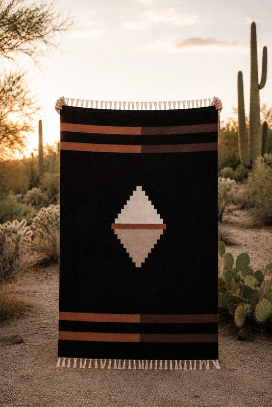 TRIBE & TRUE Balance Handwoven Blanket