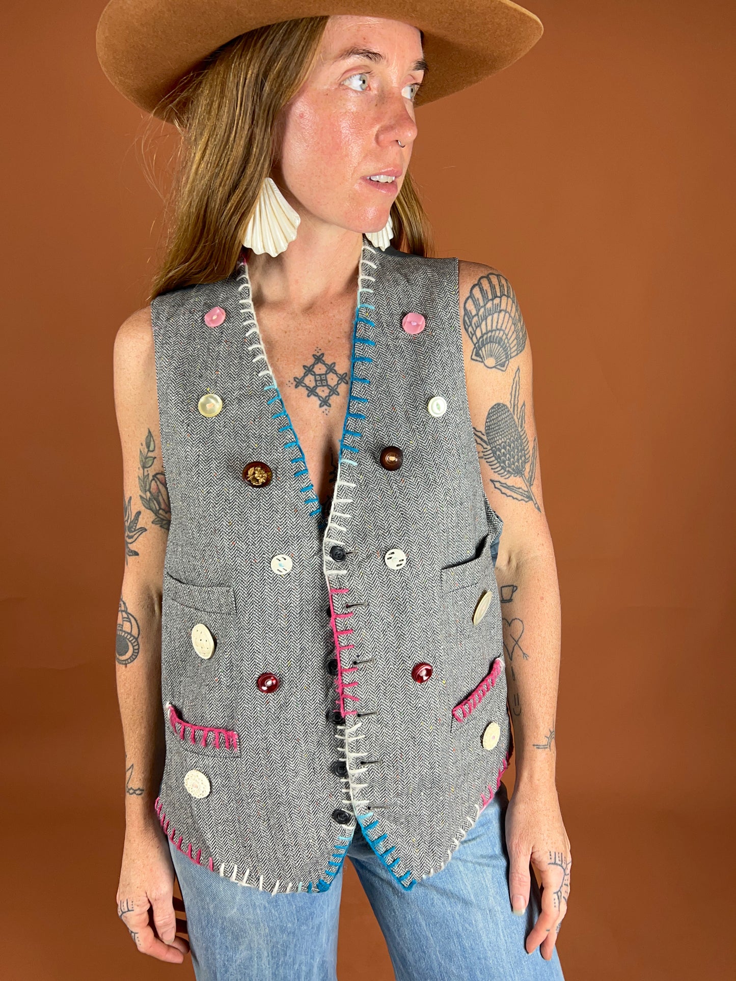 Vintage 70's Vest 12-14
