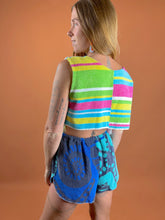 Load image into Gallery viewer, SECOND SHINE SLOW FASHION Towel Tie Front Vest 8-12