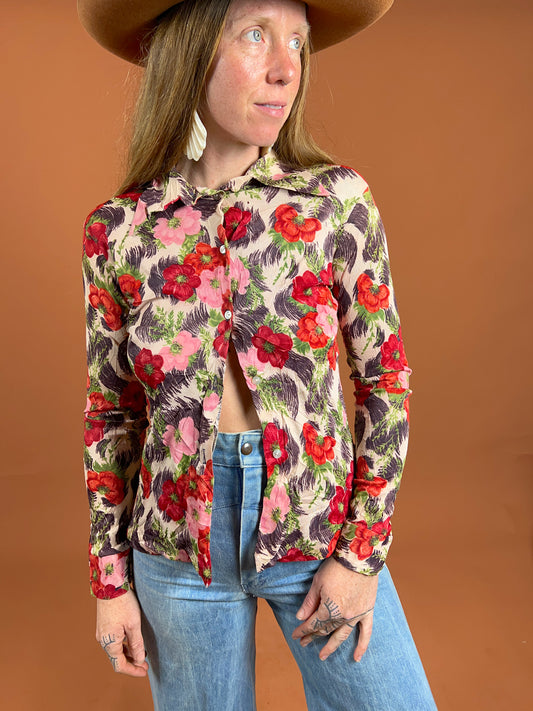VINTAGE 60’s USA Dagger Collar Shirt 6