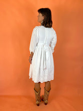 Load image into Gallery viewer, VTG 60’s Anglaise Midi Dress 6