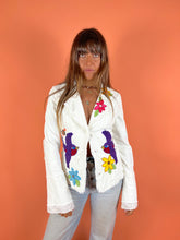 Load image into Gallery viewer, VTG Embroidered Corduroy Jacket 8-10
