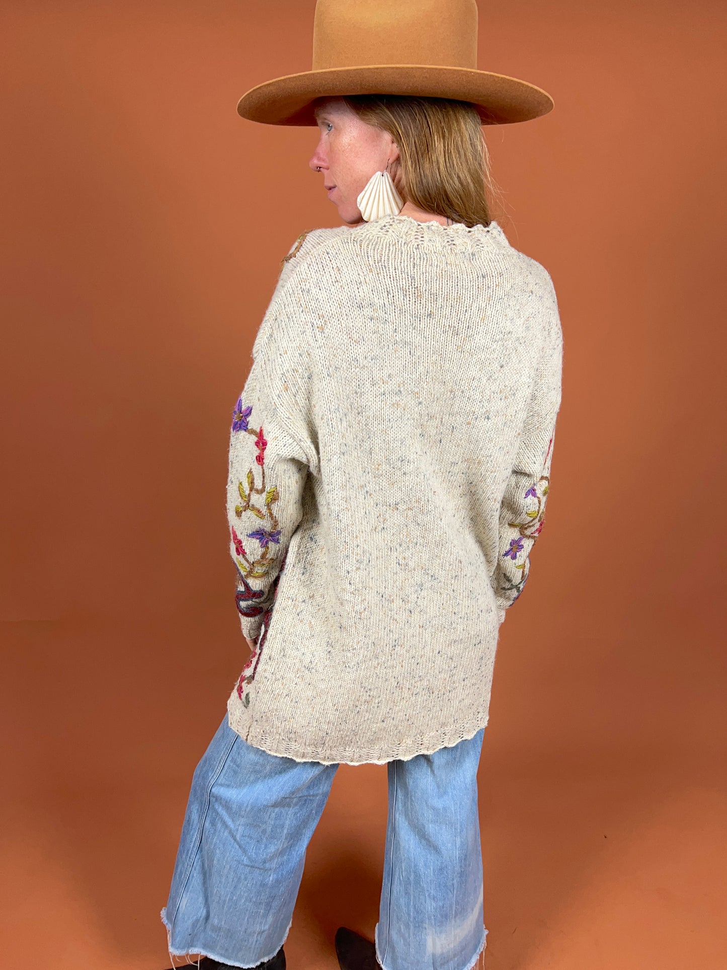 VINTAGE 90's Paisley Jumper 10-12