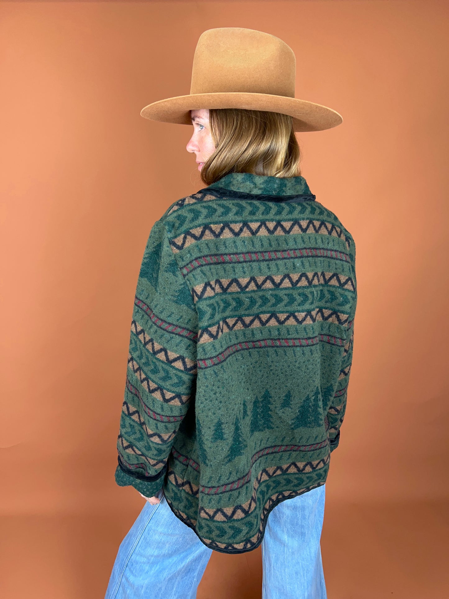 VINTAGE 70's Wool Jacket 16