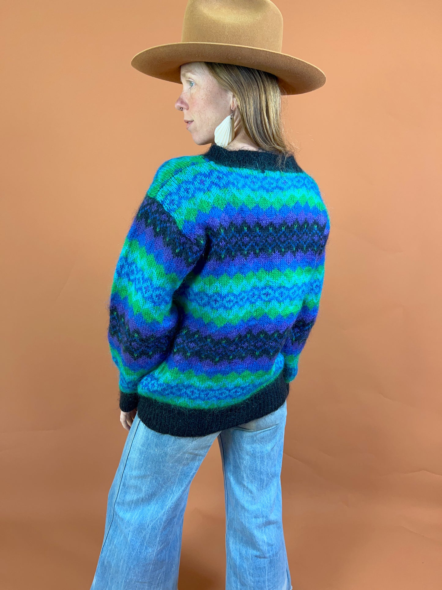 VINTAGE 80's Knit Jumper 10-12