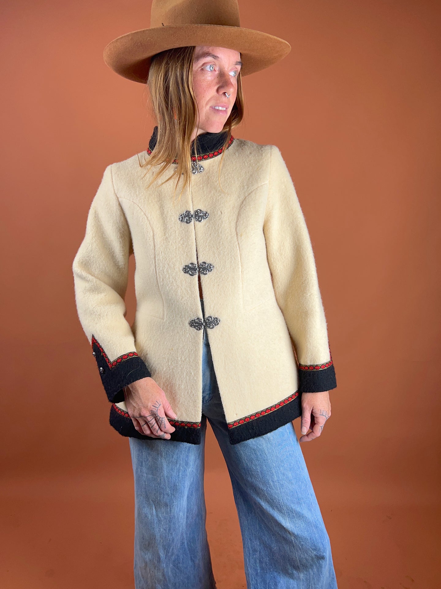 VTG 60’s Wool Norwegian Jacket 10-12