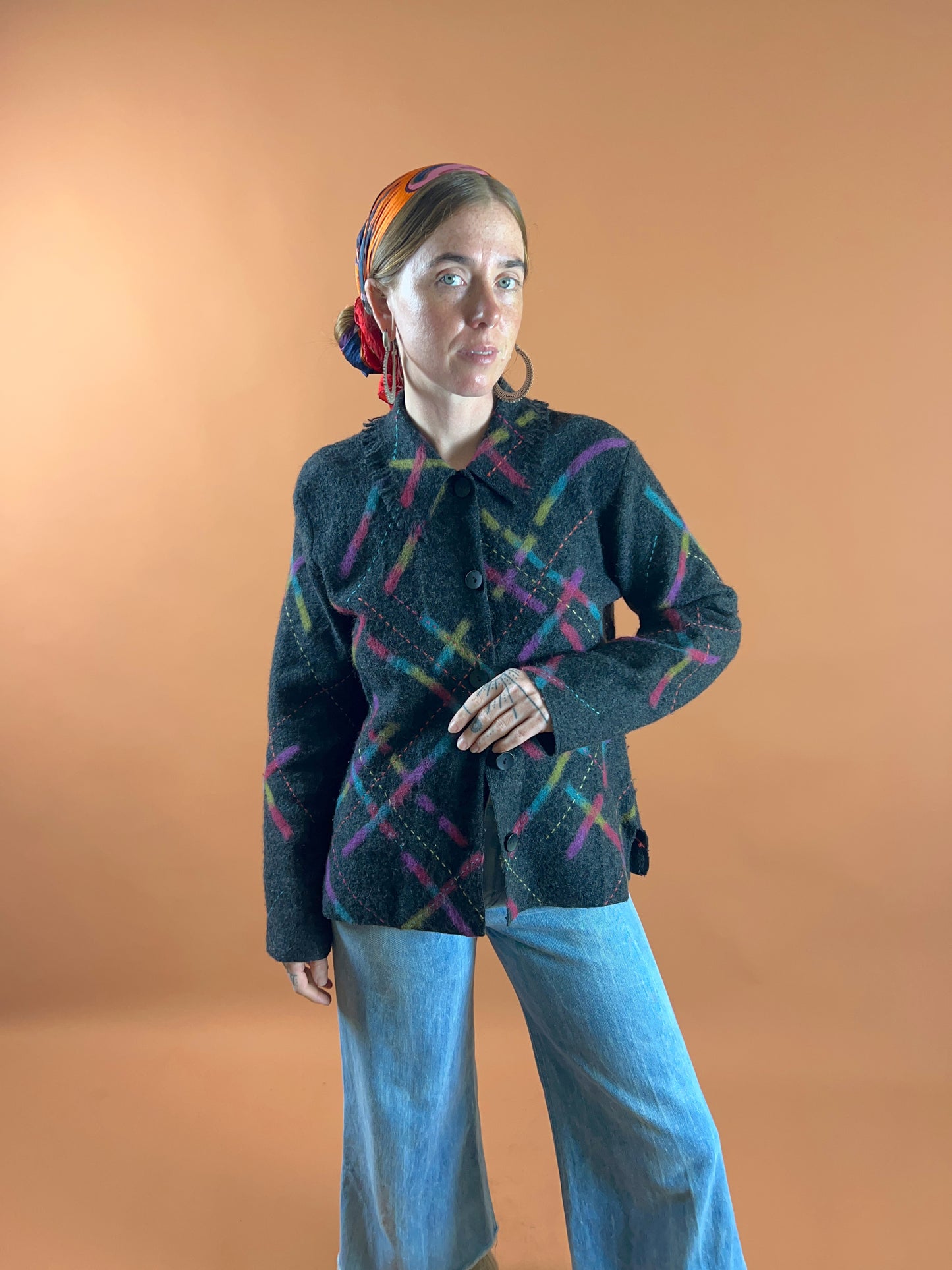 VINTAGE 70's/80's Wool Shirt 10