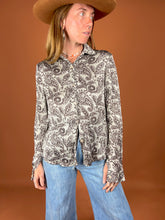 Load image into Gallery viewer, VTG 90&#39;s Paisley Floral Shirt 8-10