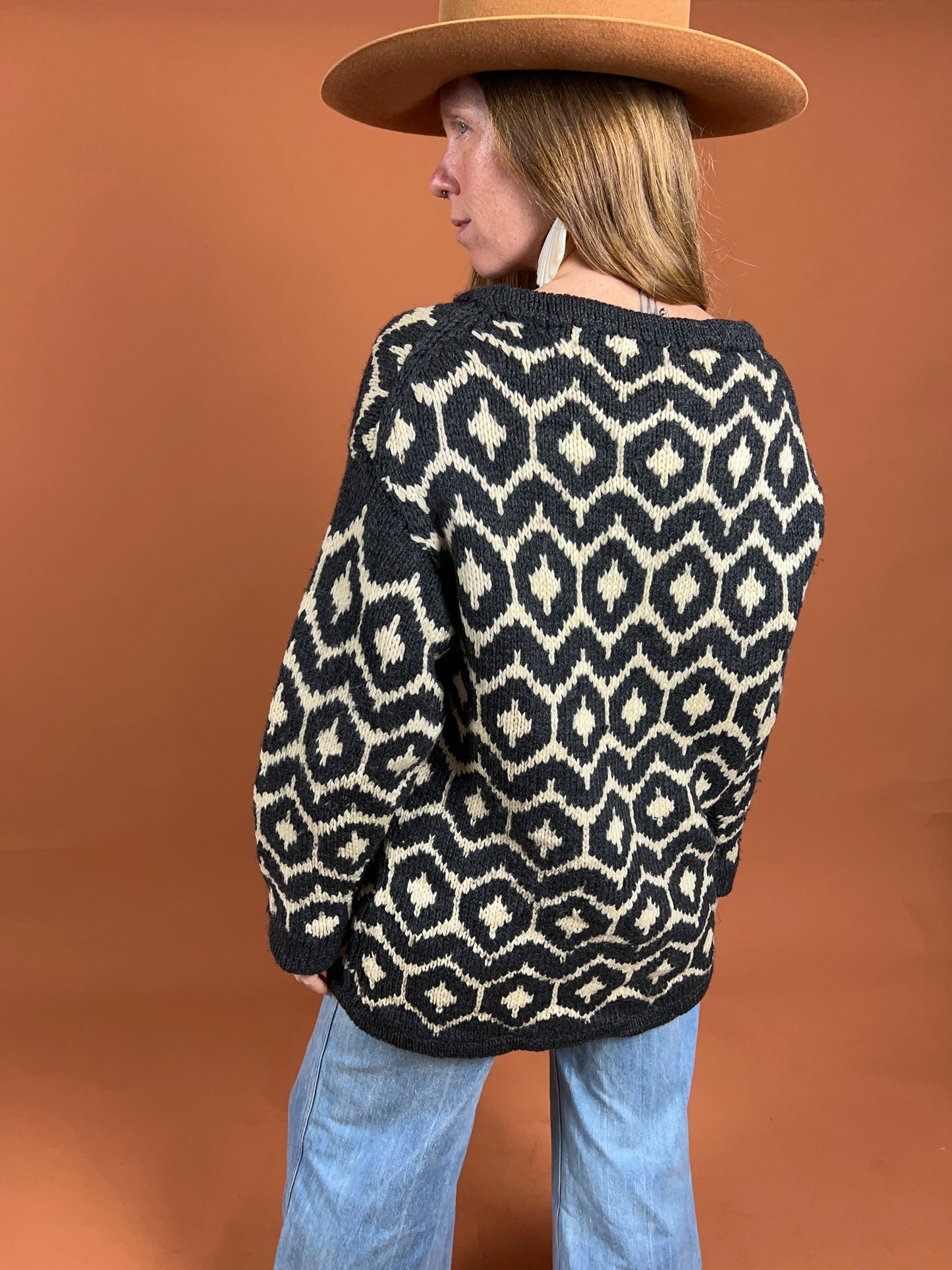 VINTAGE 70's Knit Jumper 14