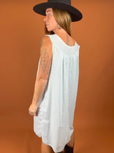 Load image into Gallery viewer, VTG 80&#39;s Cotton Embroidered &amp; Lace Night Dress 14