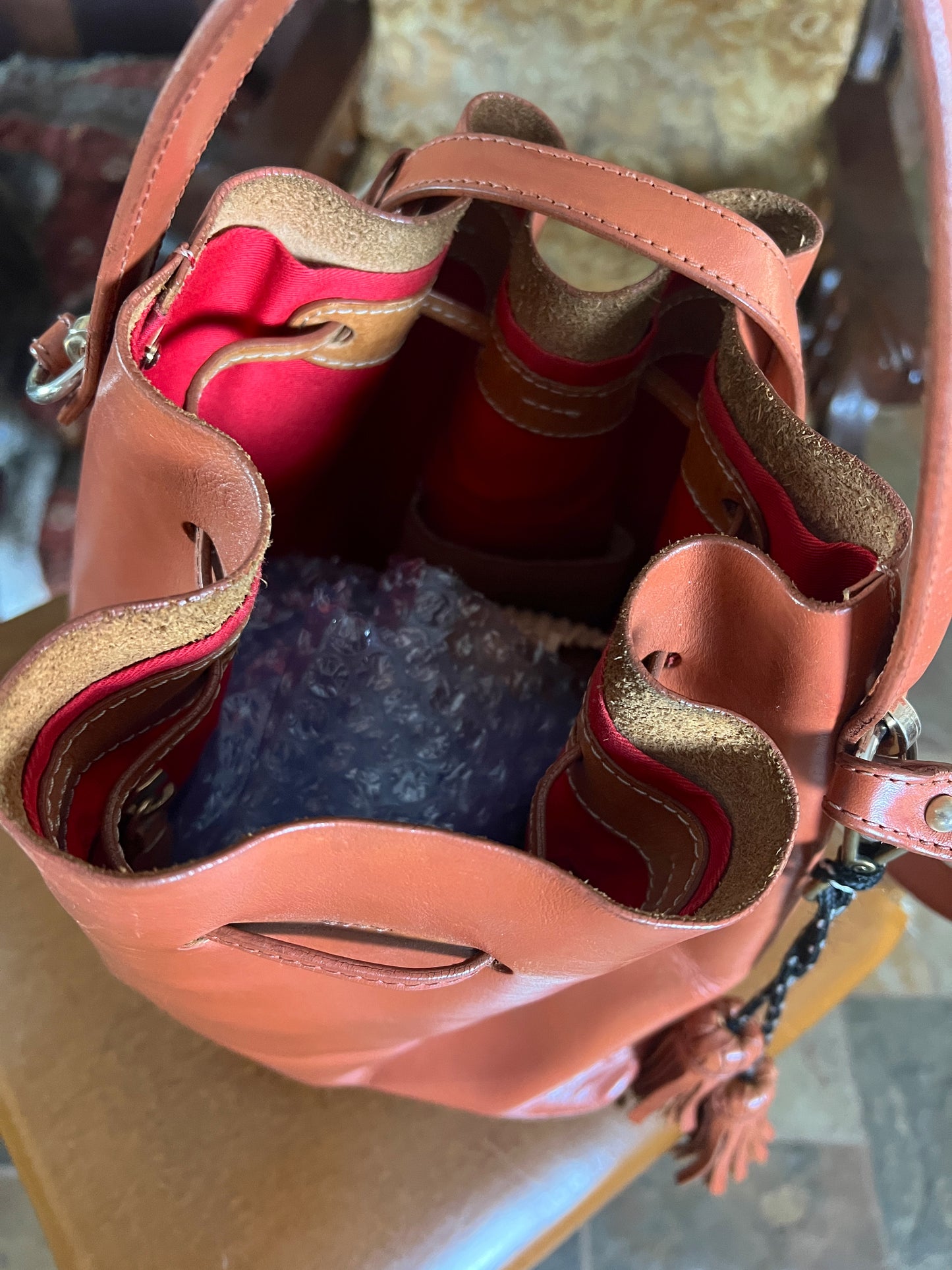 VINTAGE 90's/Y2K Celine Lefebure Bucket Bag