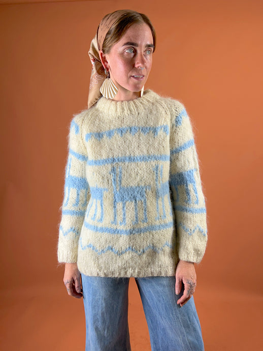 VTG 70's Alpaca Wool Jumper 10