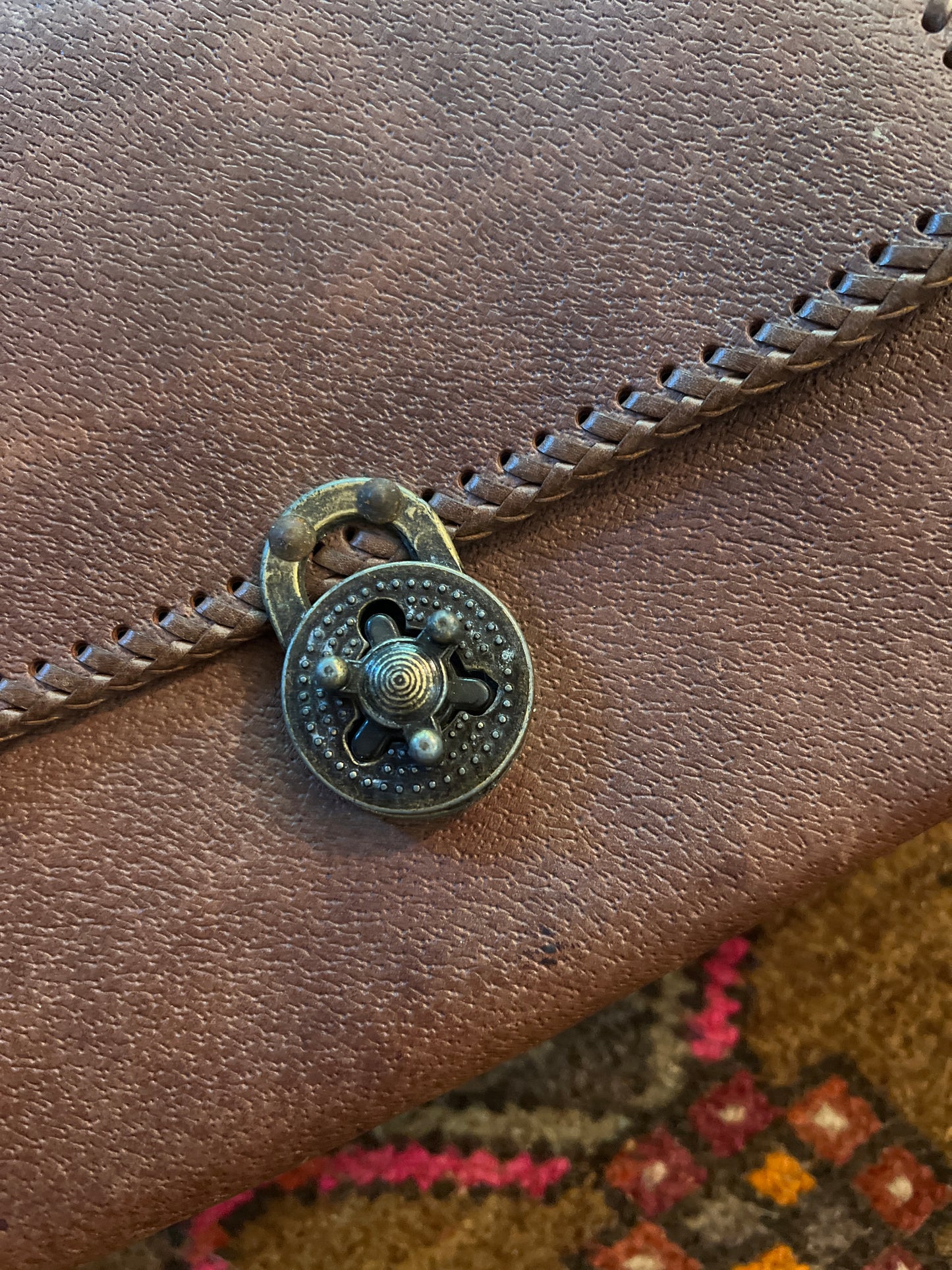 VINTAGE 70's Leather Bag