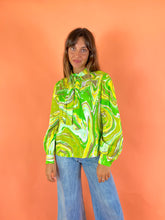 Load image into Gallery viewer, VTG 60’s Blouse 10-12