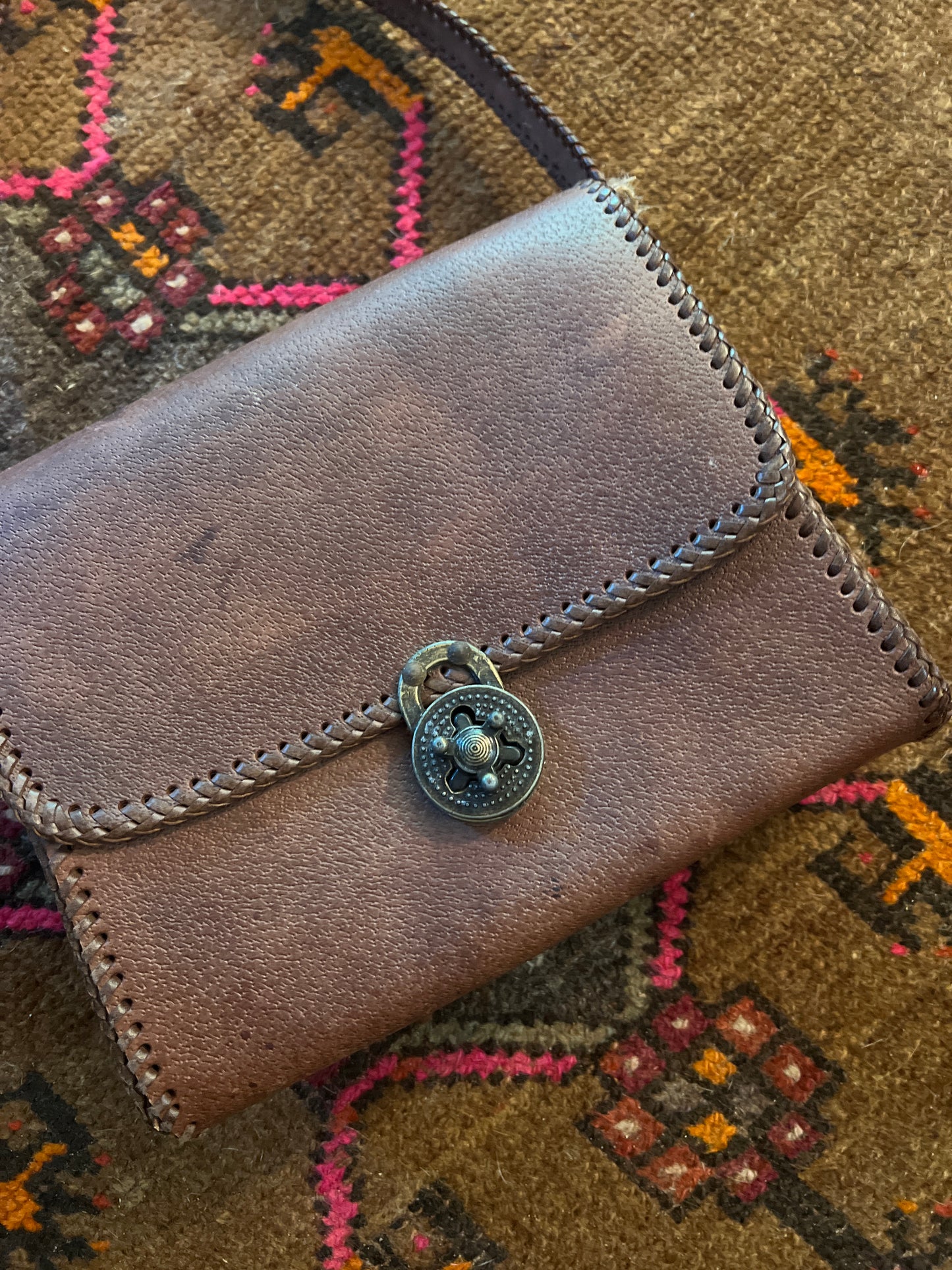 VINTAGE 70's Leather Bag